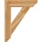 Ekena Millwork Traditional Slat Rough Sawn Bracket, Western Red Cedar, 6"W x 30"D x 38"H BKT06X30X38TRA06RWR - alternate 2
